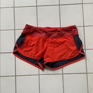 Lululemon shorts. Super cute